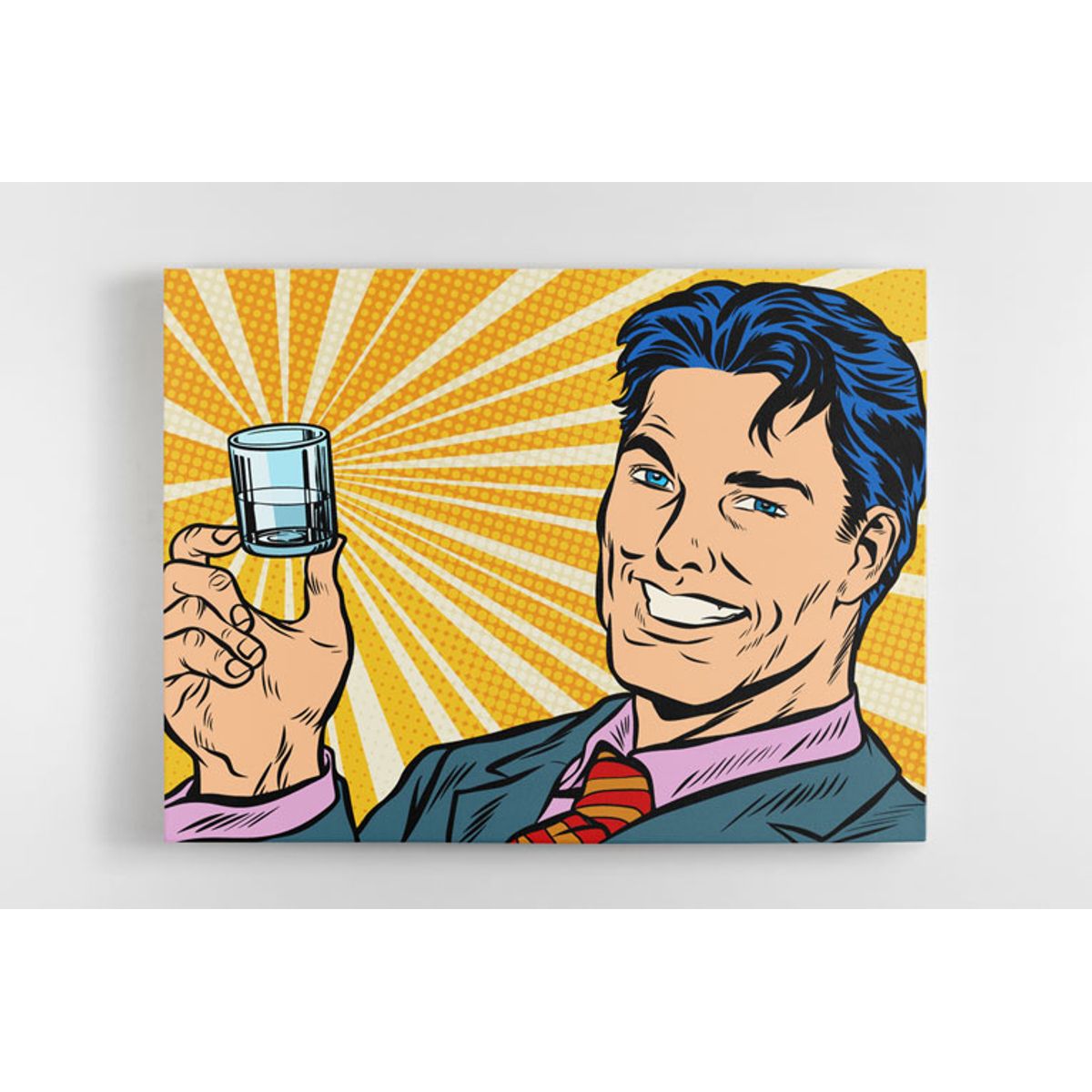 TAYRONA STORE - Cuadro En Lienzo Para La Sala Comic 76 80x60cm