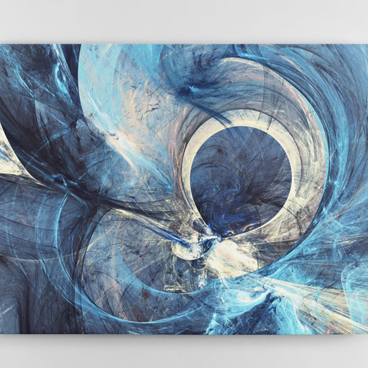 TAYRONA STORE - Cuadro En Lienzo Para La Sala Abstracto 227 100x80cm