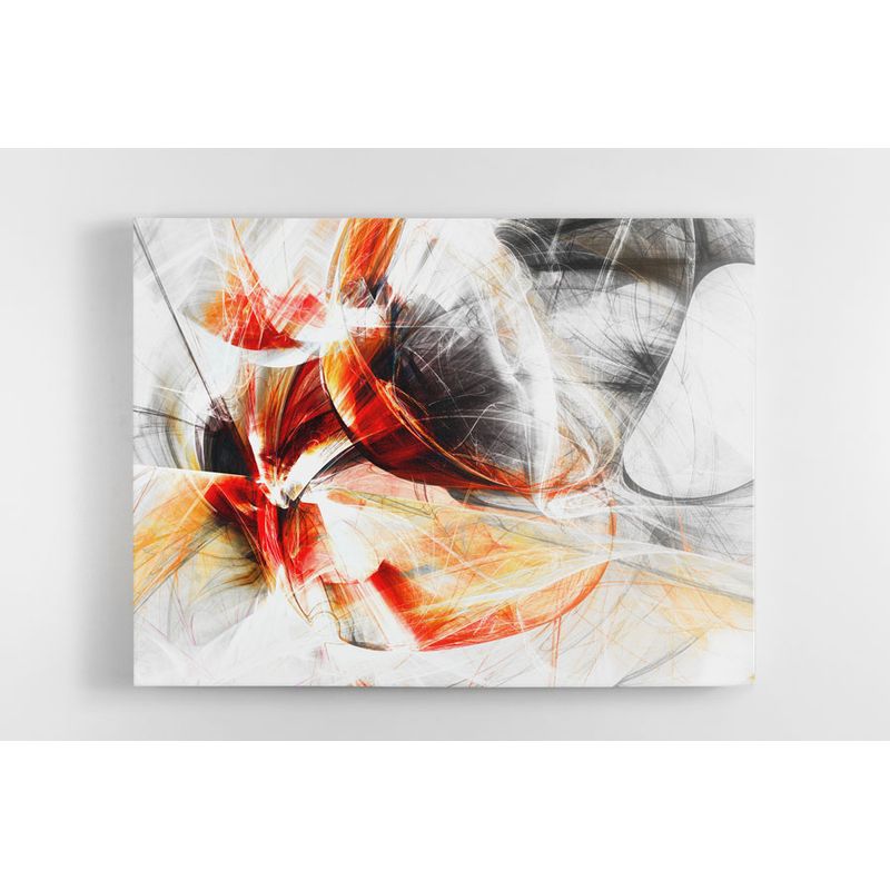 TAYRONA STORE - Cuadro En Lienzo Para La Sala Abstracto 230 75x60cm