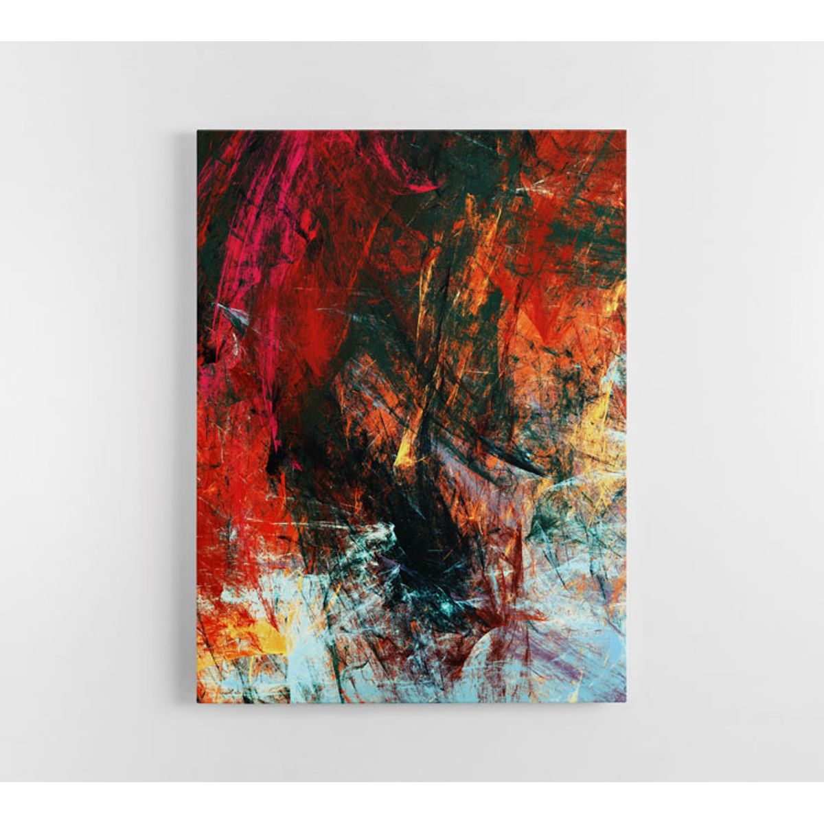 TAYRONA STORE - Cuadro En Lienzo Para La Sala Abstracto 253 100x135cm