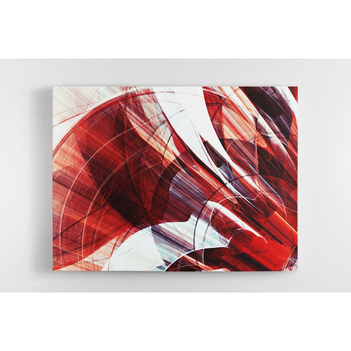 TAYRONA STORE - Cuadro En Lienzo Para La Sala Abstracto 256 100x80cm