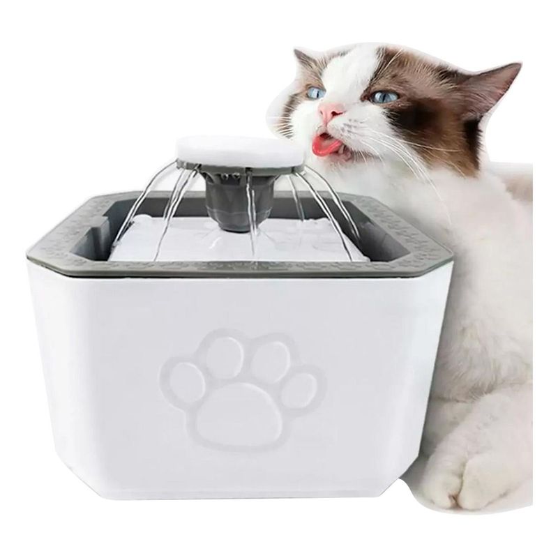 XALTA - Fuente De Agua Para Gatos Perros Bebedero Para Mascotas