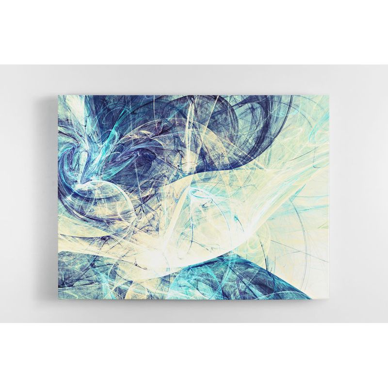 TAYRONA STORE - Cuadro En Lienzo Para La Sala Abstracto 206 50x40cm