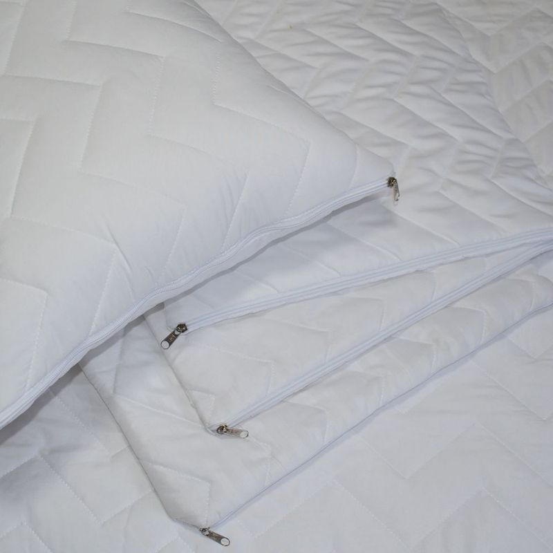 HOGARETO - Set x 4 protectores almohada 70x50cm