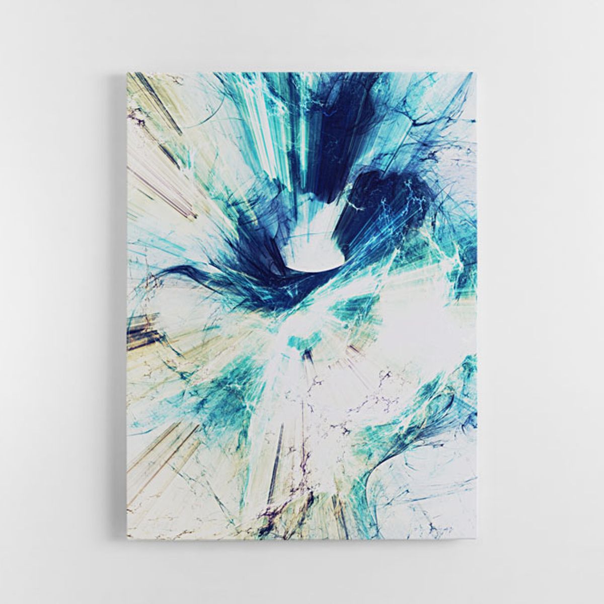 TAYRONA STORE - Cuadro En Lienzo Para La Sala Abstracto 283 75x100cm