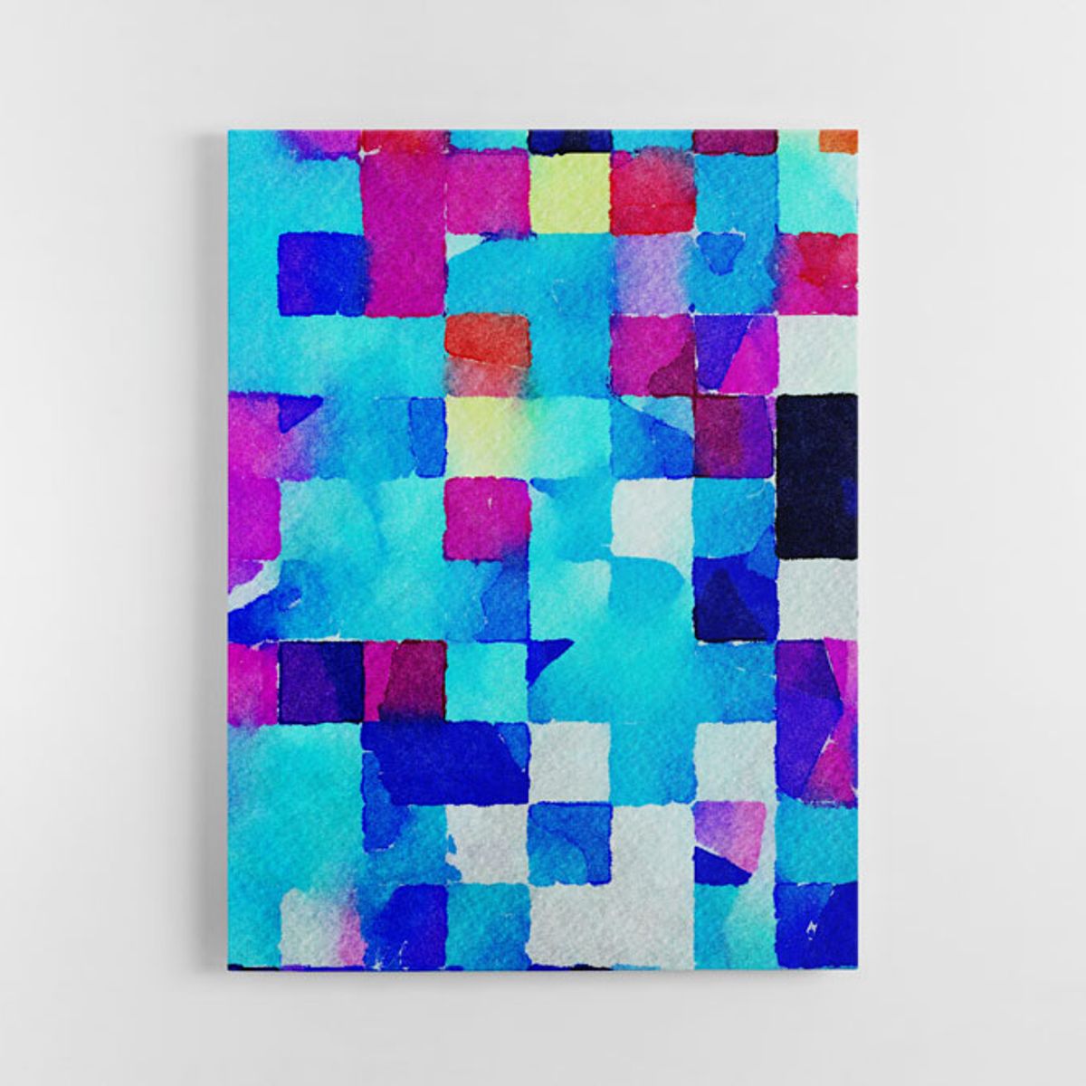 TAYRONA STORE - Cuadro En Lienzo Para La Sala Abstracto 313 100x135cm