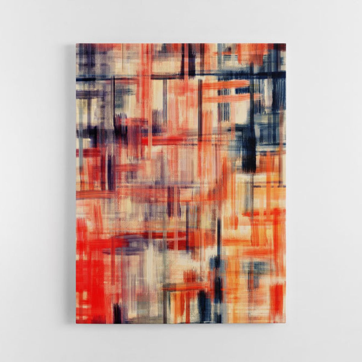 TAYRONA STORE - Cuadro En Lienzo Para La Sala Abstracto 319 100x135cm