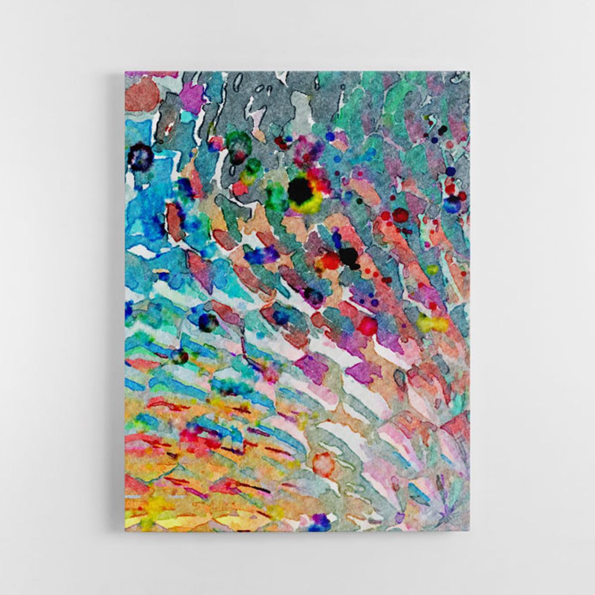 TAYRONA STORE - Cuadro En Lienzo Para La Sala Abstracto 324 75x100cm