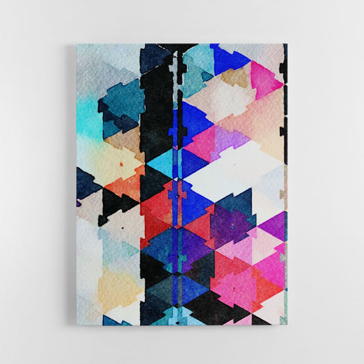 TAYRONA STORE - Cuadro En Lienzo Para La Sala Abstracto 325 120x160cm