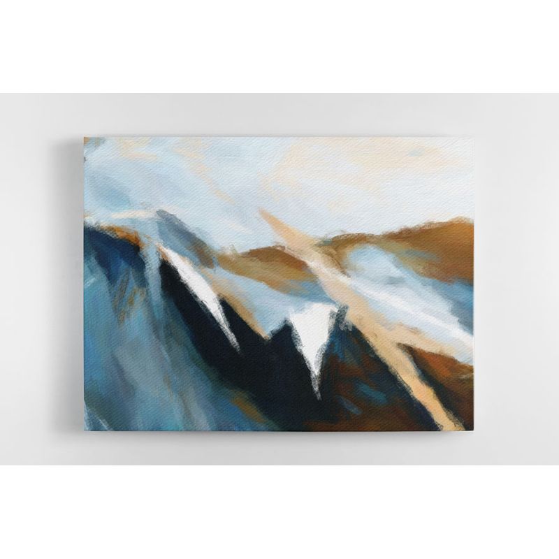 TAYRONA STORE - Cuadro En Lienzo Para La Sala Abstracto 330 50x40cm