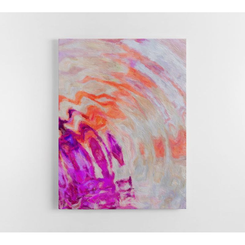 TAYRONA STORE - Cuadro En Lienzo Para La Sala Abstracto 314 120x160cm