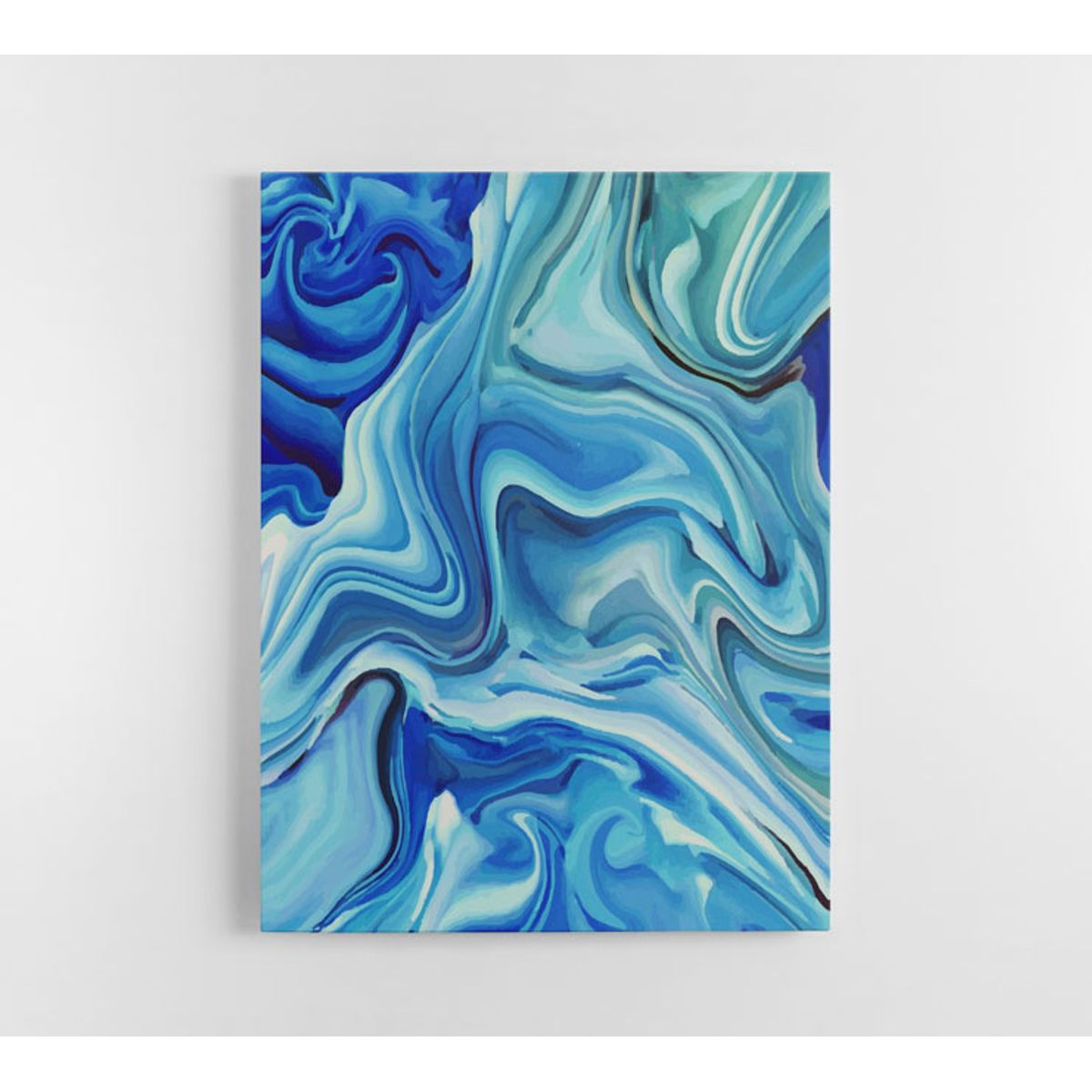 TAYRONA STORE - Cuadro En Lienzo Para La Sala Abstracto Colores 22 100x135cm