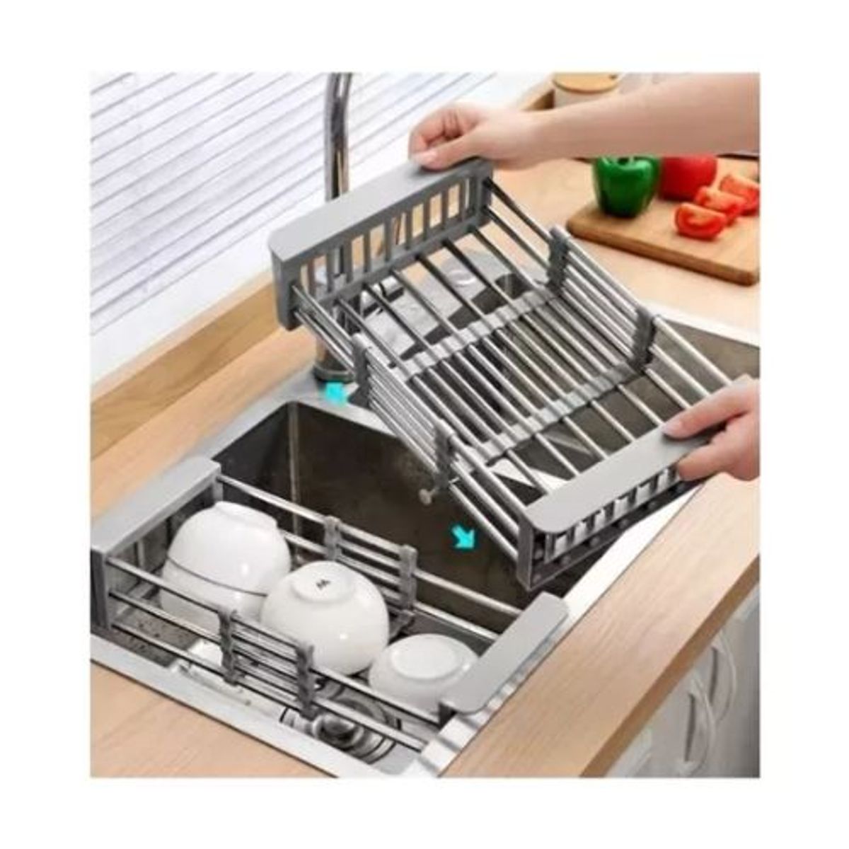 AFM - Rejilla Expandible Escurridor Frutas Verduras Lavaplatos