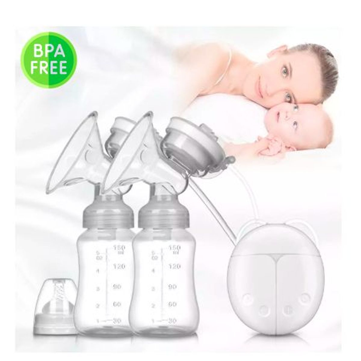 GENERICO - Extractor De Leche Materna Electrico Doble