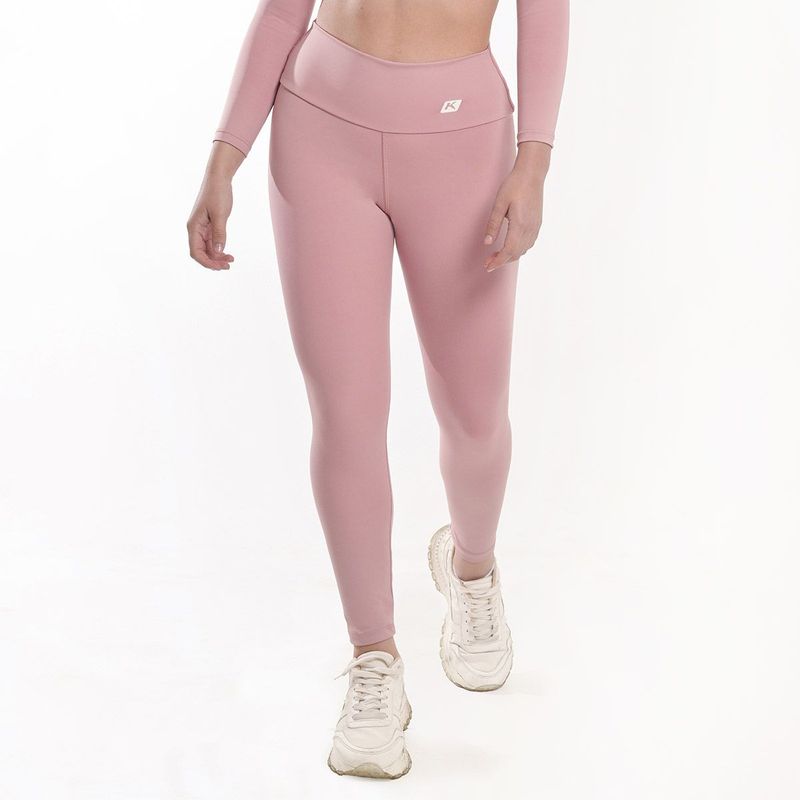 KRUNNER - Leggings deportivo Krunner para mujer Pretina alta 12 - Rosado