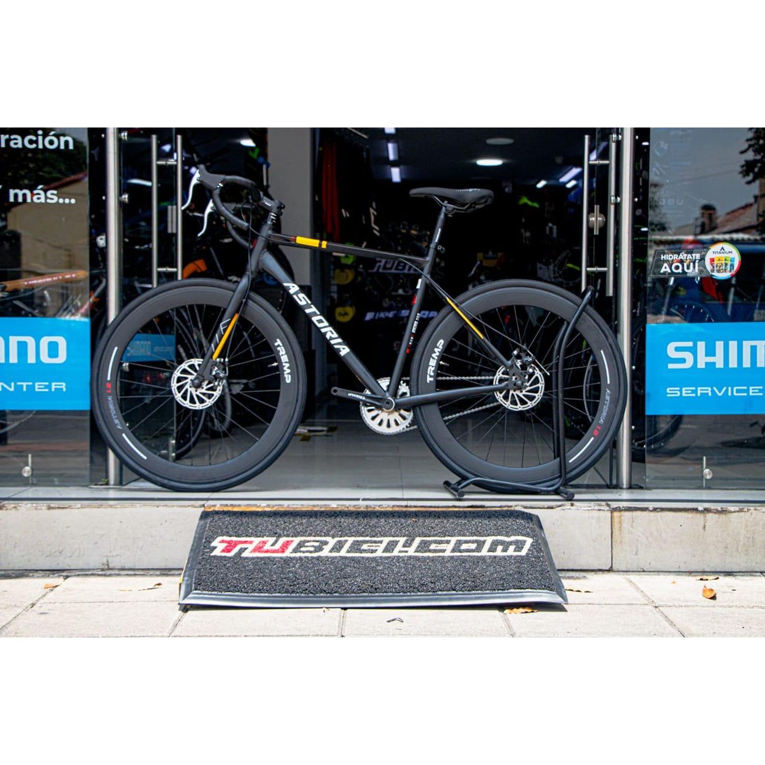 Bicicleta Profit Astoria 700C Ocre Negro PROFIT