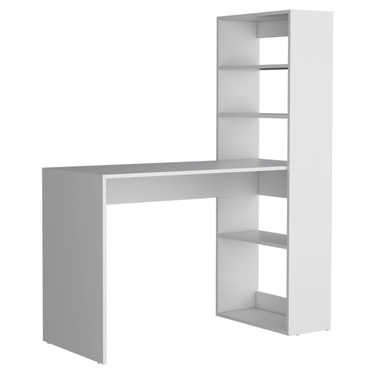 RTA MUEBLES - Escritorio estanteria z120 Blanco elb 9436