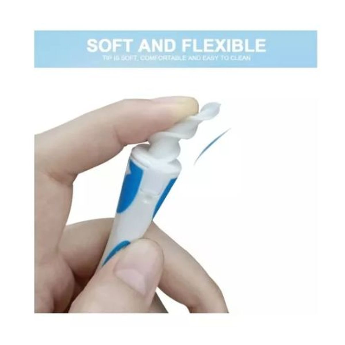 AFM - Kit Limpiador De Oídos Limpieza X16 Copitos Espiral Silicona