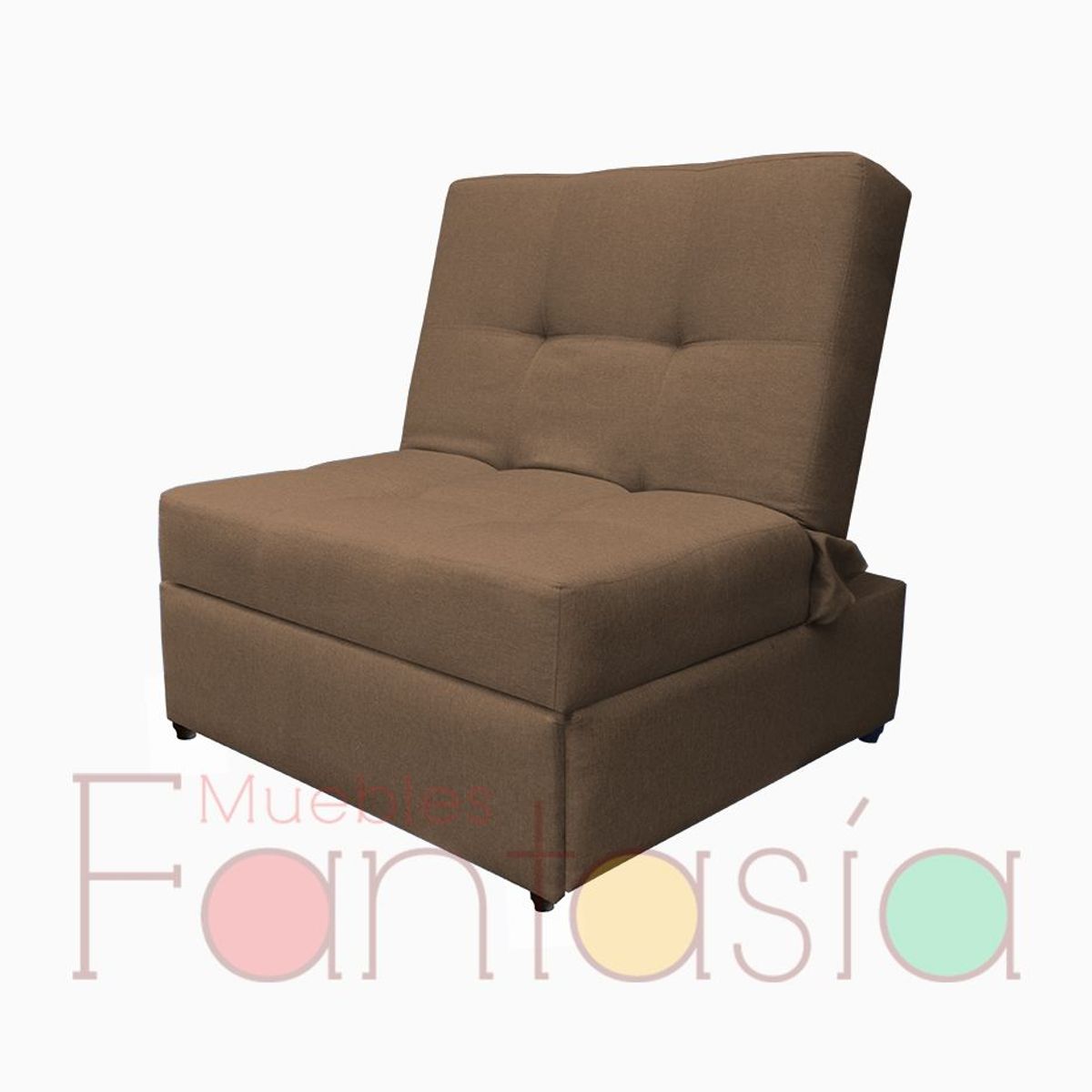 MUEBLES FANTASIA - Sofá Cama Herraje Alemán Sin Brazos Muebles Fantasia