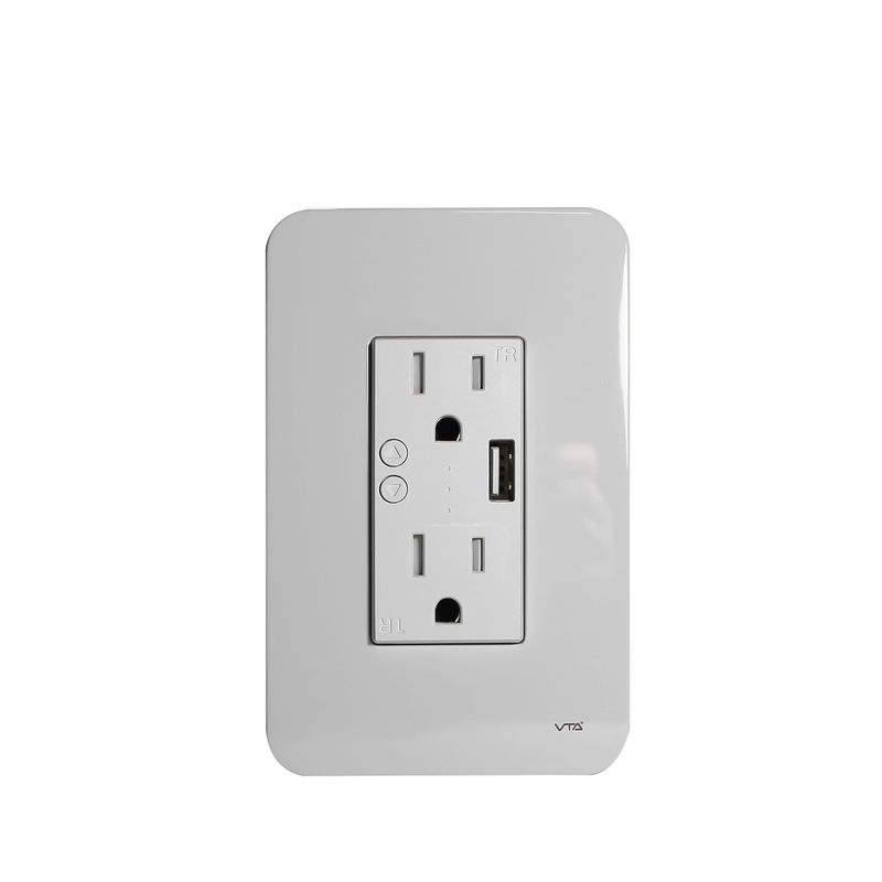 VTA - Tomacorriente Fija Doble Link IoT VTA+ Smart Home