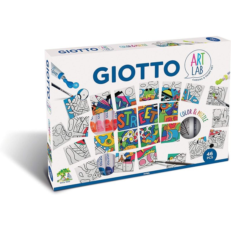 GIOTTOS - Set De Arte Y Manualidades Lienzos Pintar Por Números Niños