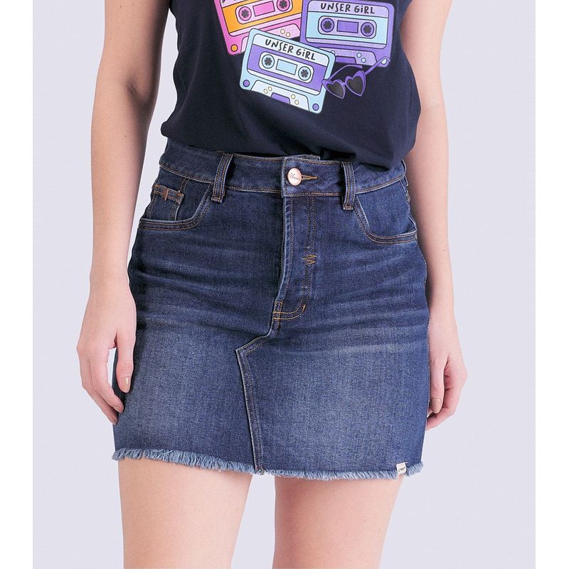 UNSER - Falda Para Mujer En Indigo Unser