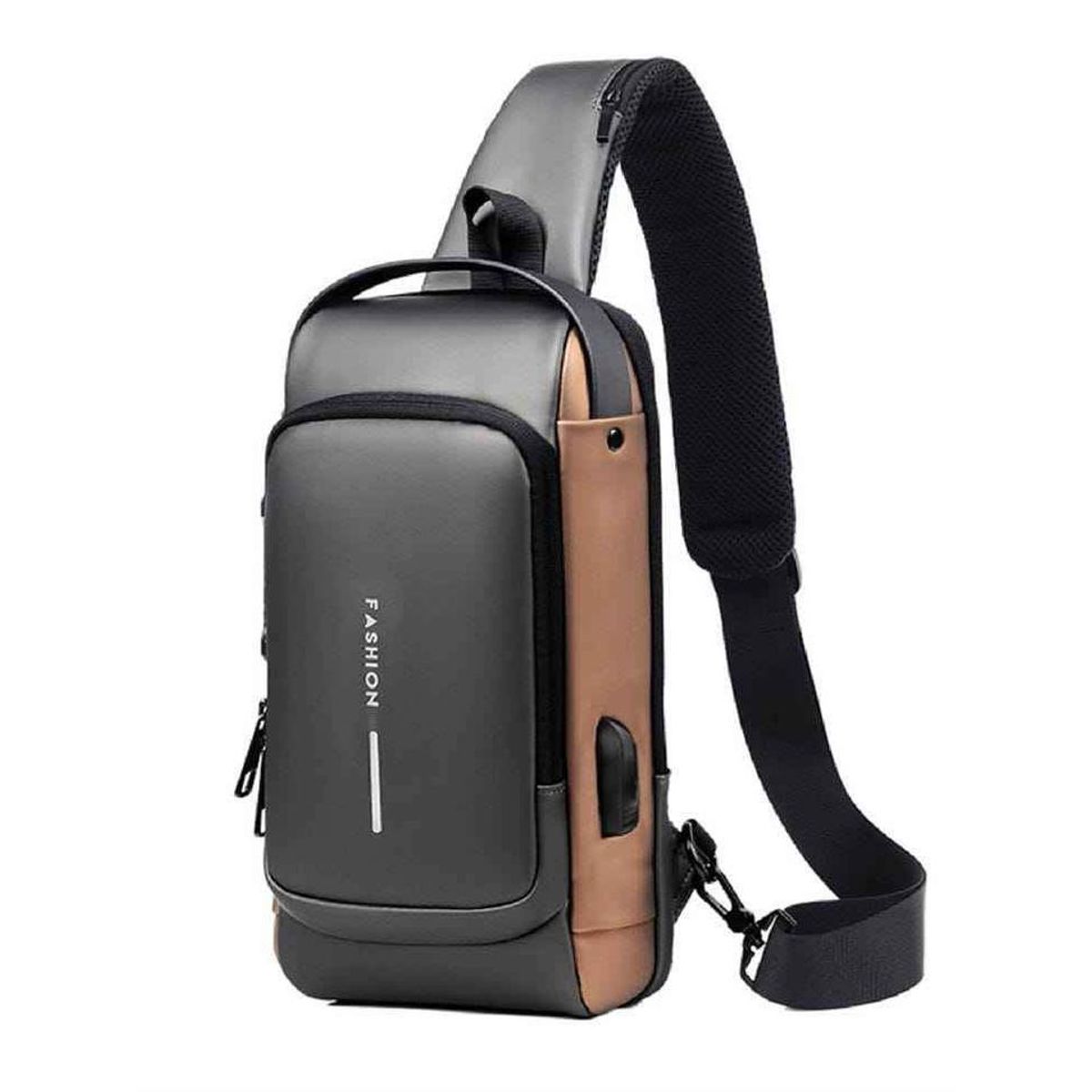 GENERICO - Maleta Morral Bolso Antirrobo Manos Libres Usb Seguridad