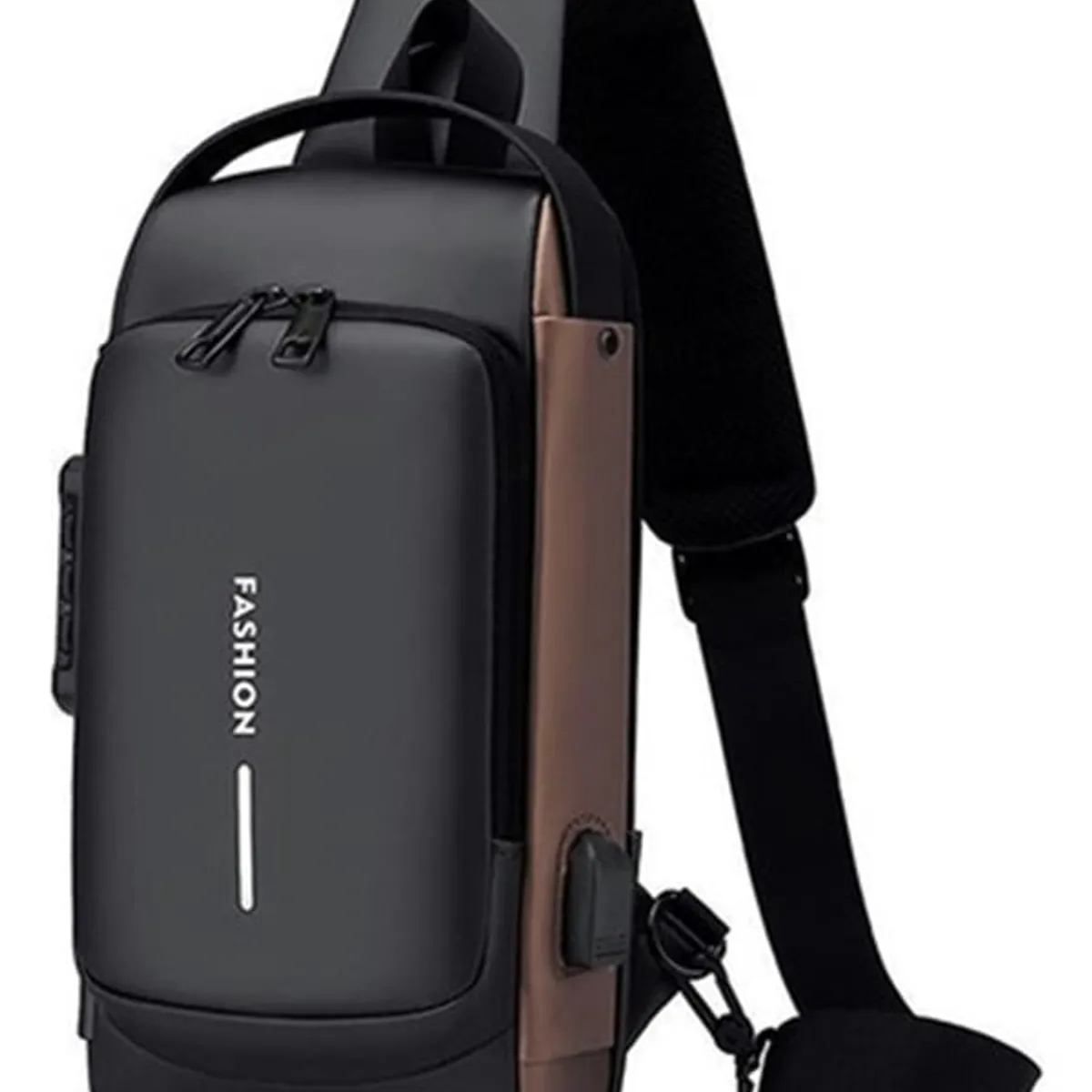 GENERICO - Maleta Morral Bolso Antirrobo Manos Libres Usb Seguridad