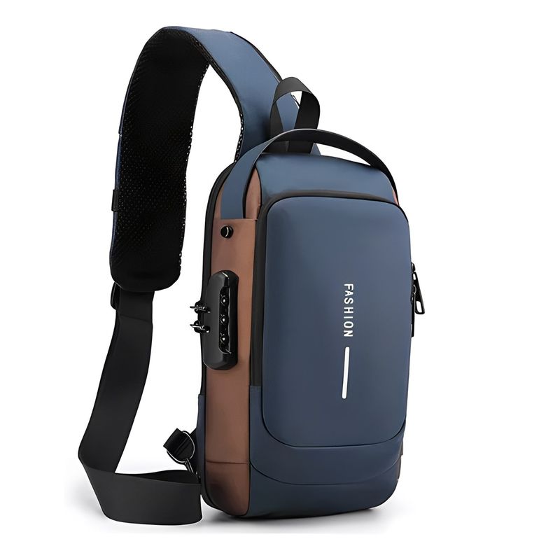 GENERICO - Maleta Morral Bolso Antirrobo Manos Libres Usb Seguridad
