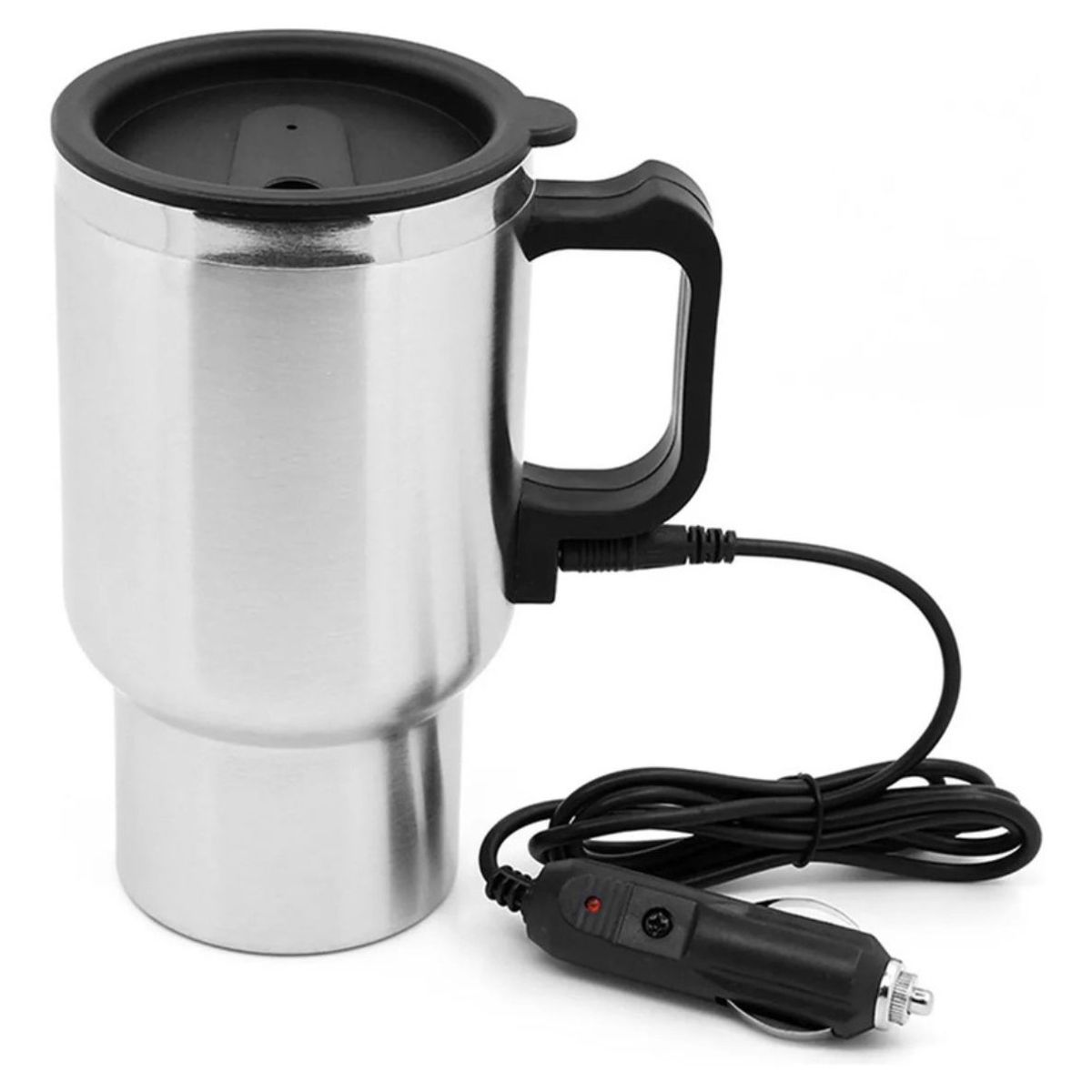 B EQUIP - Termo Electrico Para Carro Inoxidable 450 ml B-EQUIP 12V