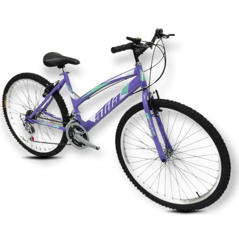 ATILA - Bicicleta Todo Terreno 26 Rines en Aluminio 18 Cambios Dama