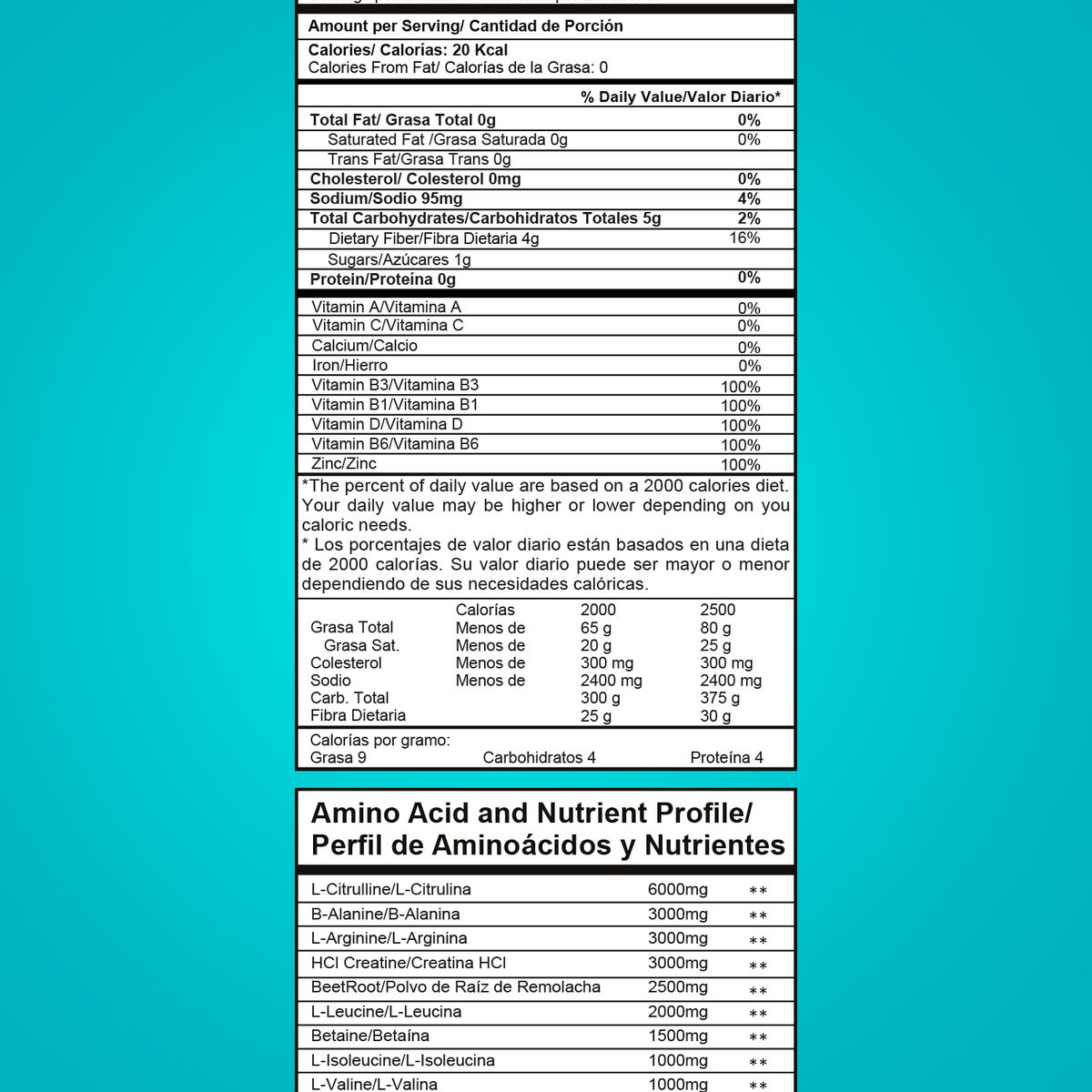PROSCIENCE - Intenze Pre-workout 30 Serv. Proscience - Citrus Punch