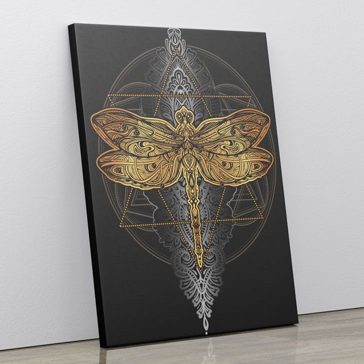 TAYRONA STORE - Cuadro En Lienzo Para La Sala Libelula 12 120x160cm