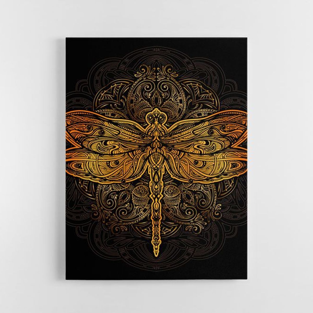 TAYRONA STORE - Cuadro En Lienzo Para La Sala Libelula 12 120x160cm