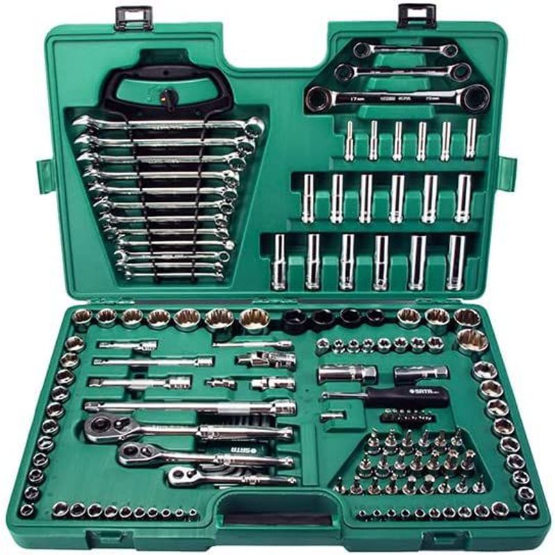 SATA - LLAVES COPAS CDTS 1/4 -3/8 -1/2 150PZS