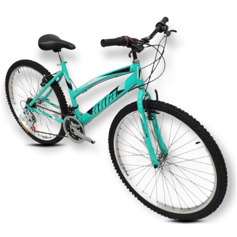 ATILA - Bicicleta Todoterreno 26 Mujer Rines en Aluminio 18 Cambios