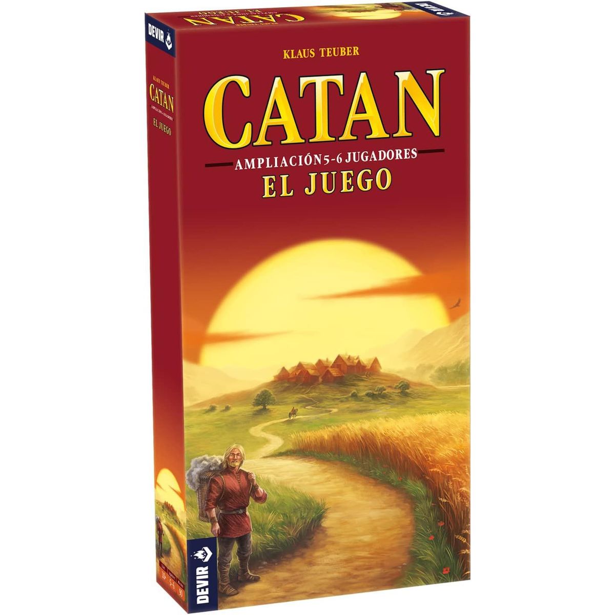 DEVIR - Juego De Mesa Catan En Español Ampliación Adultos Estrategia
