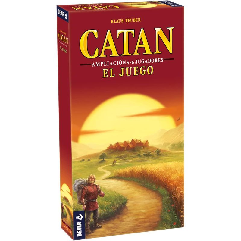 DEVIR - Juego De Mesa Catan En Español Ampliación Adultos Estrategia