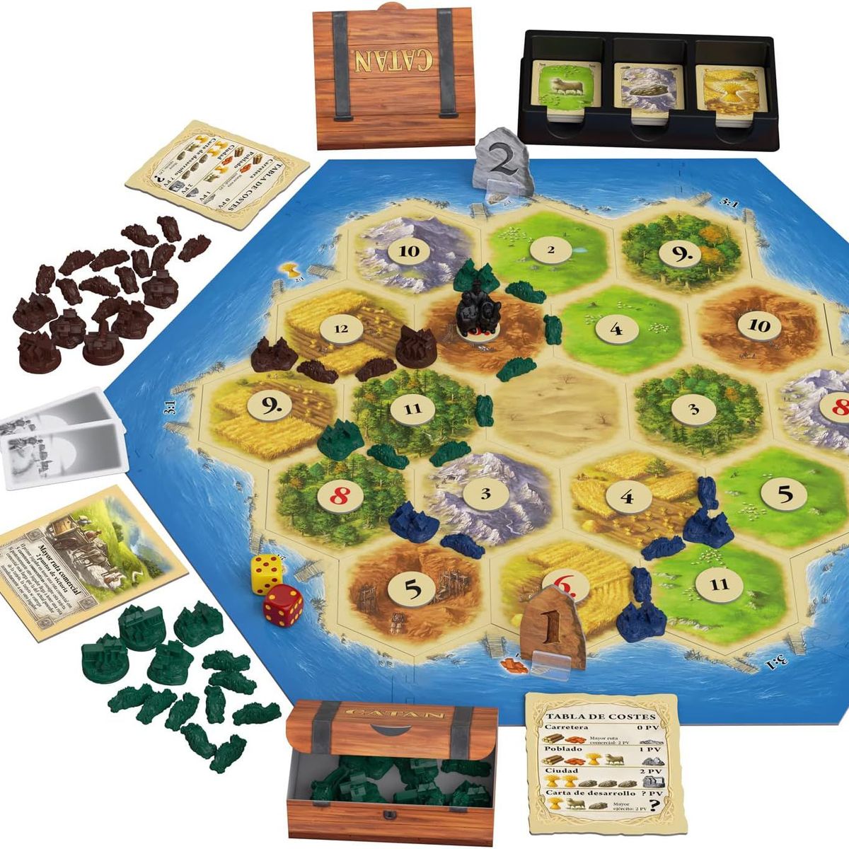 DEVIR - Juego De Mesa Catan En Español Ampliación Adultos Estrategia