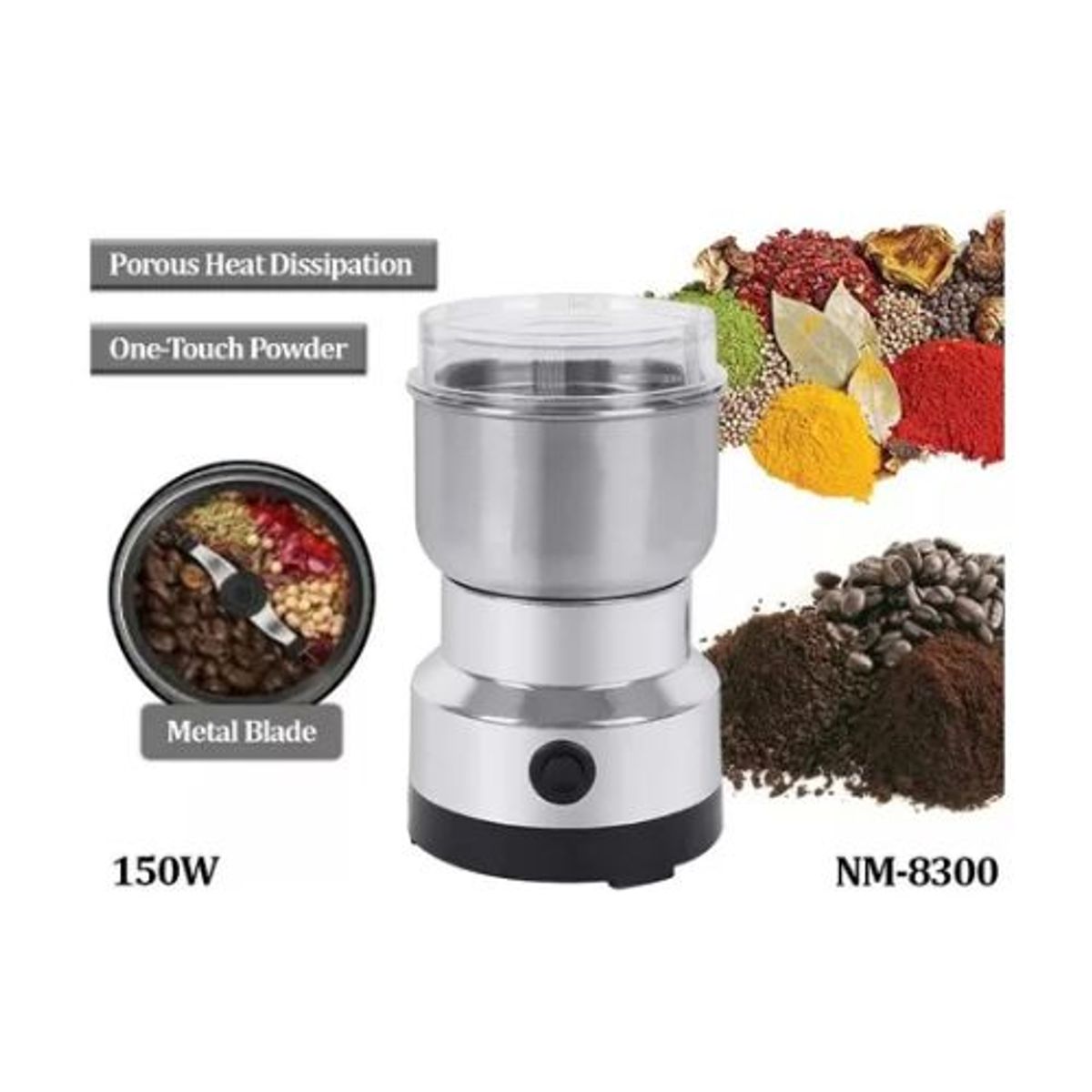 AFM - Molino Moledor De Café Y Especias Eléctrico