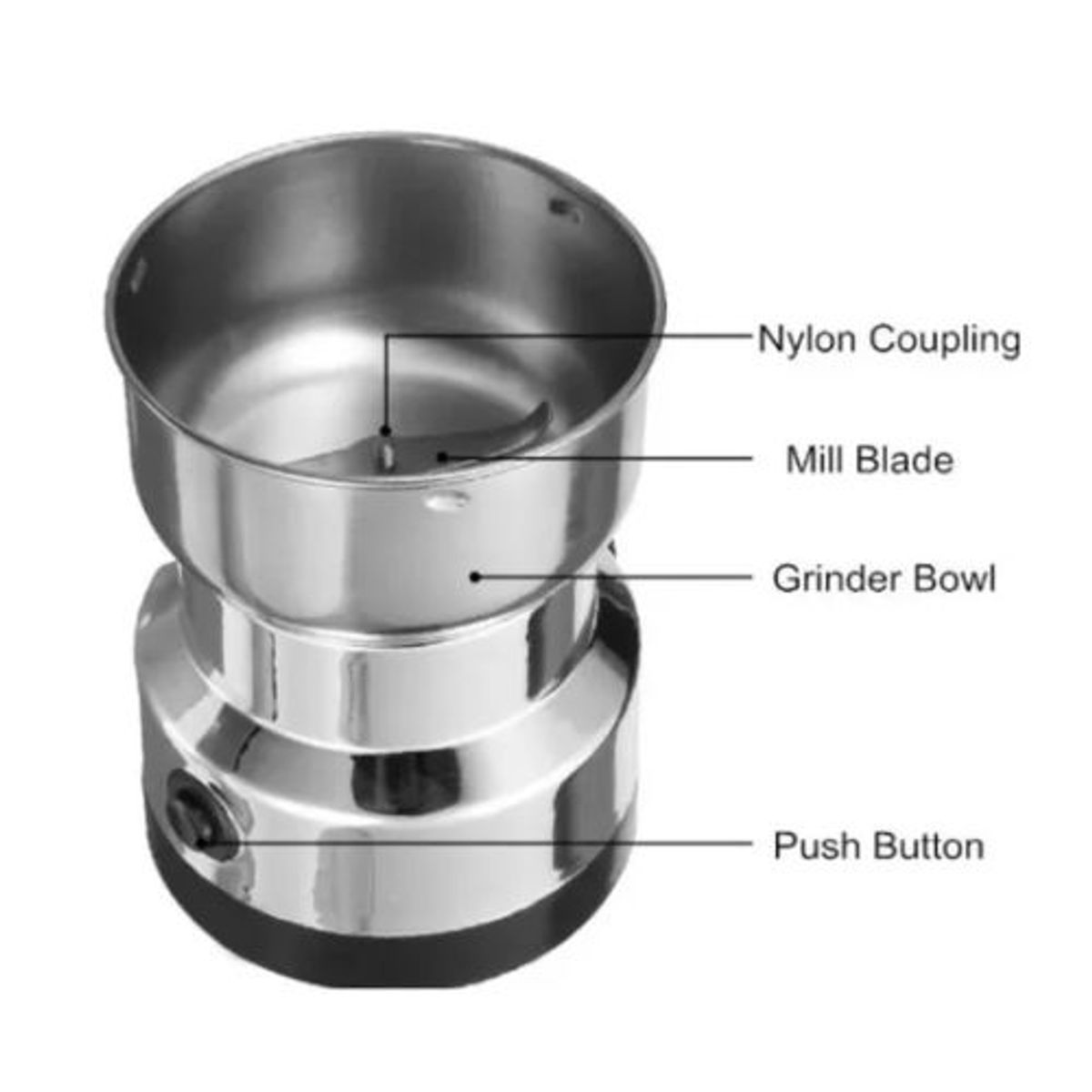 AFM - Molino Moledor De Café Y Especias Eléctrico