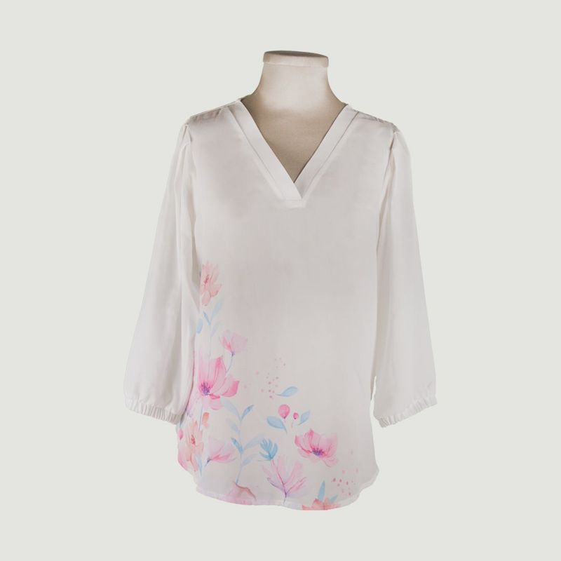 L Y H - Blusa Para Mujer Rosa Marca L&H