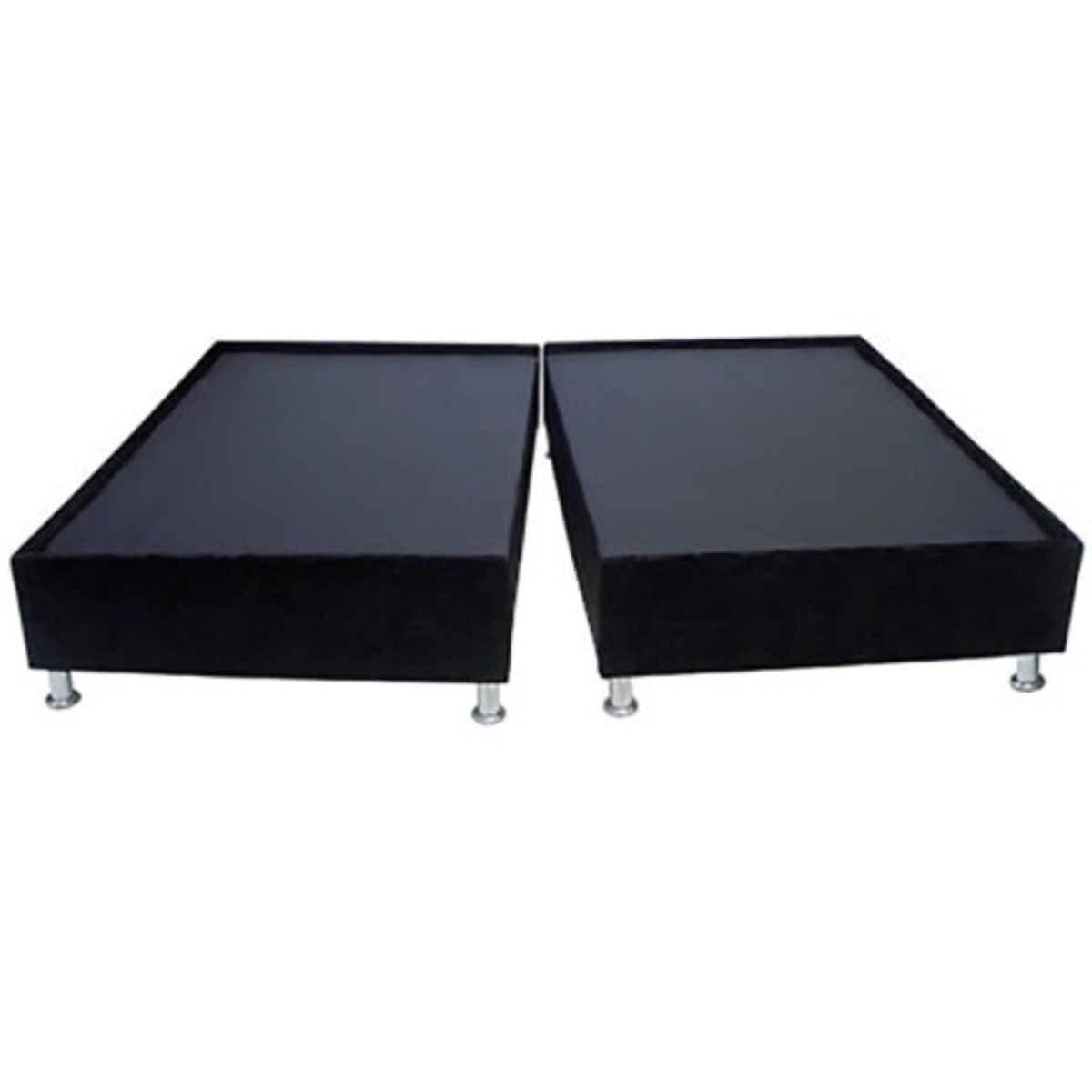 ARMONIA HOME - Base cama Dividida semidoble Toledo Negro