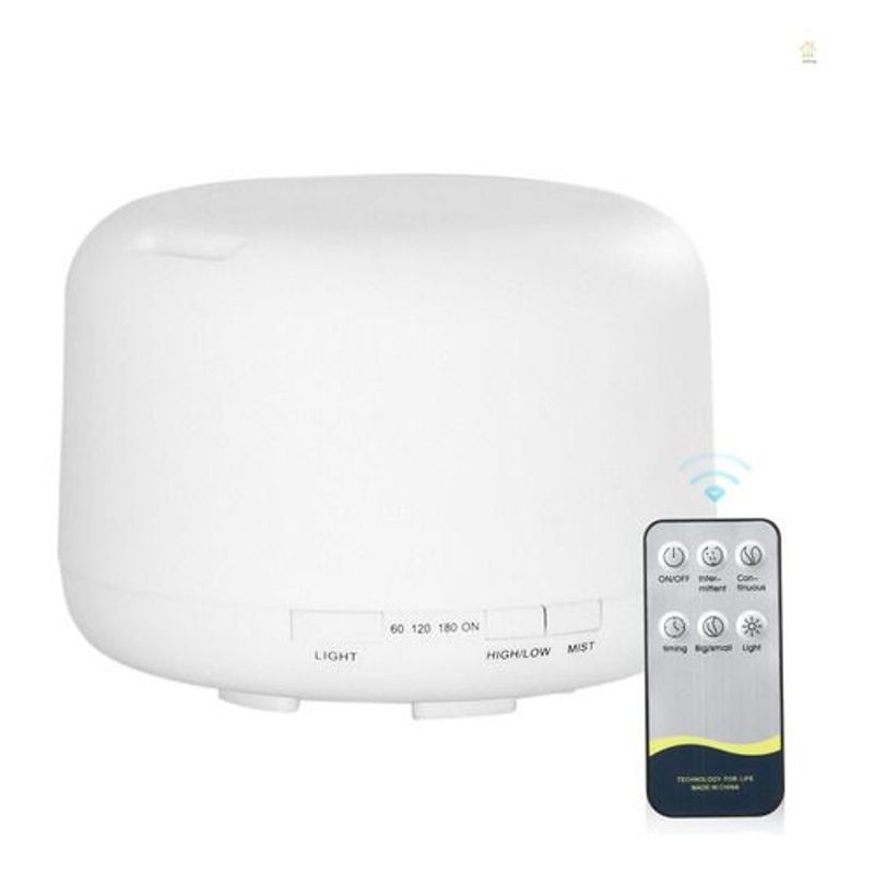 GENERICO - Difusor De Aromas 500 Ml Control Remoto Humidificador