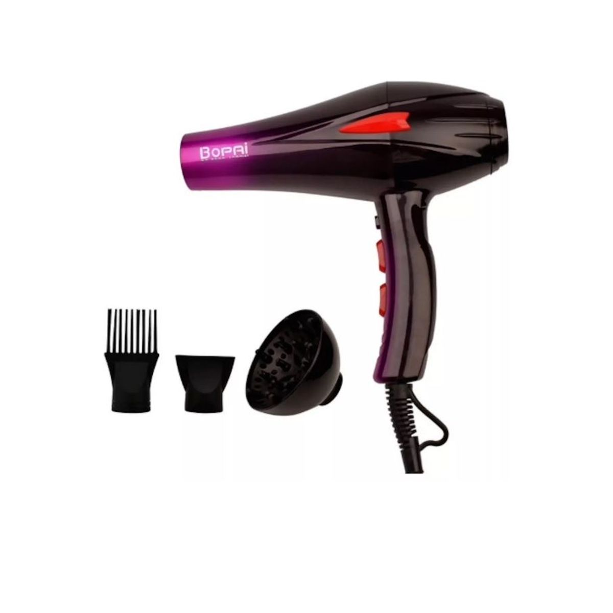 GENERICO - Secador de cabello Bopai 4000w BP5500 con difusor