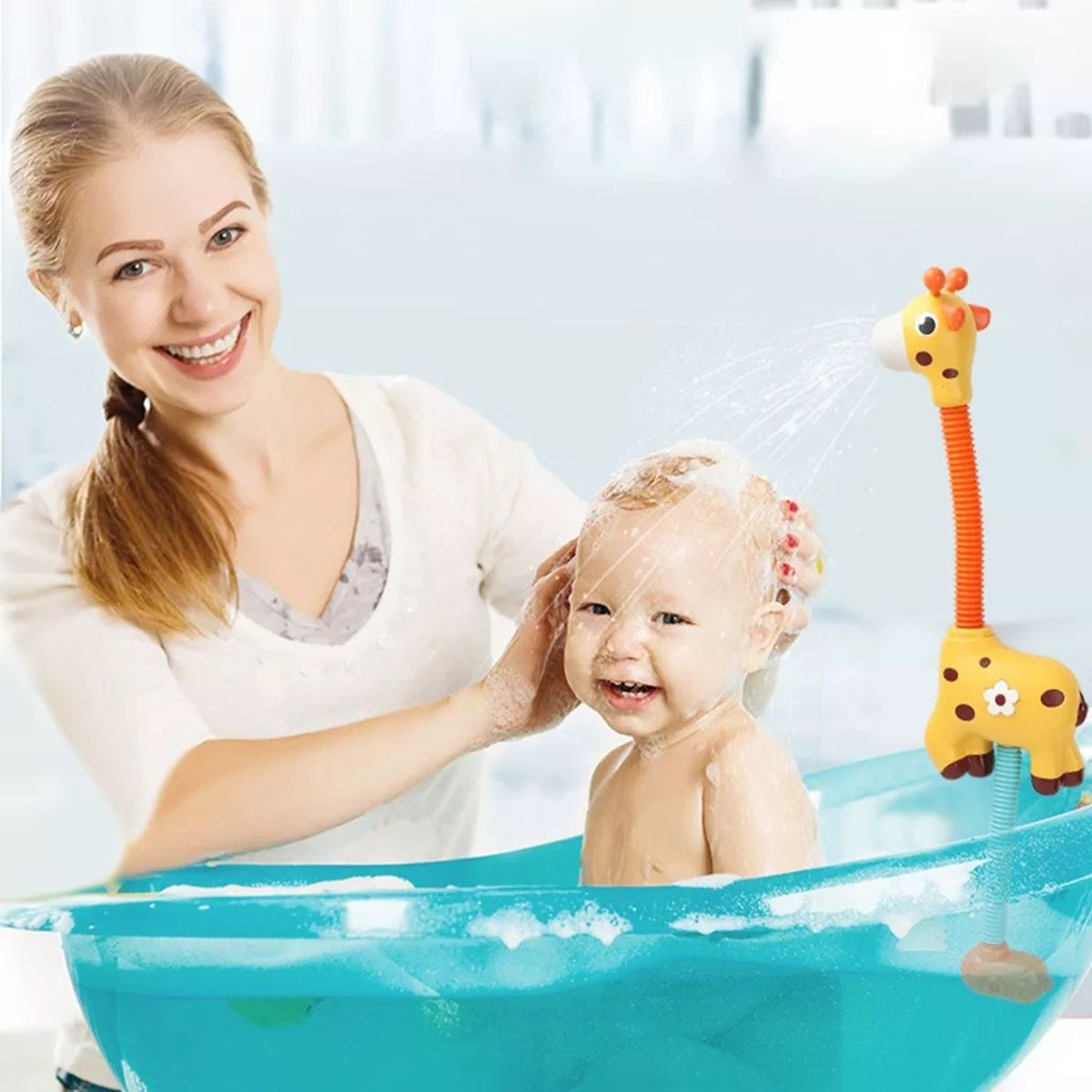 GENERICO - Ducha De Jirafa Juguete De Agua Para Bebes y Niños