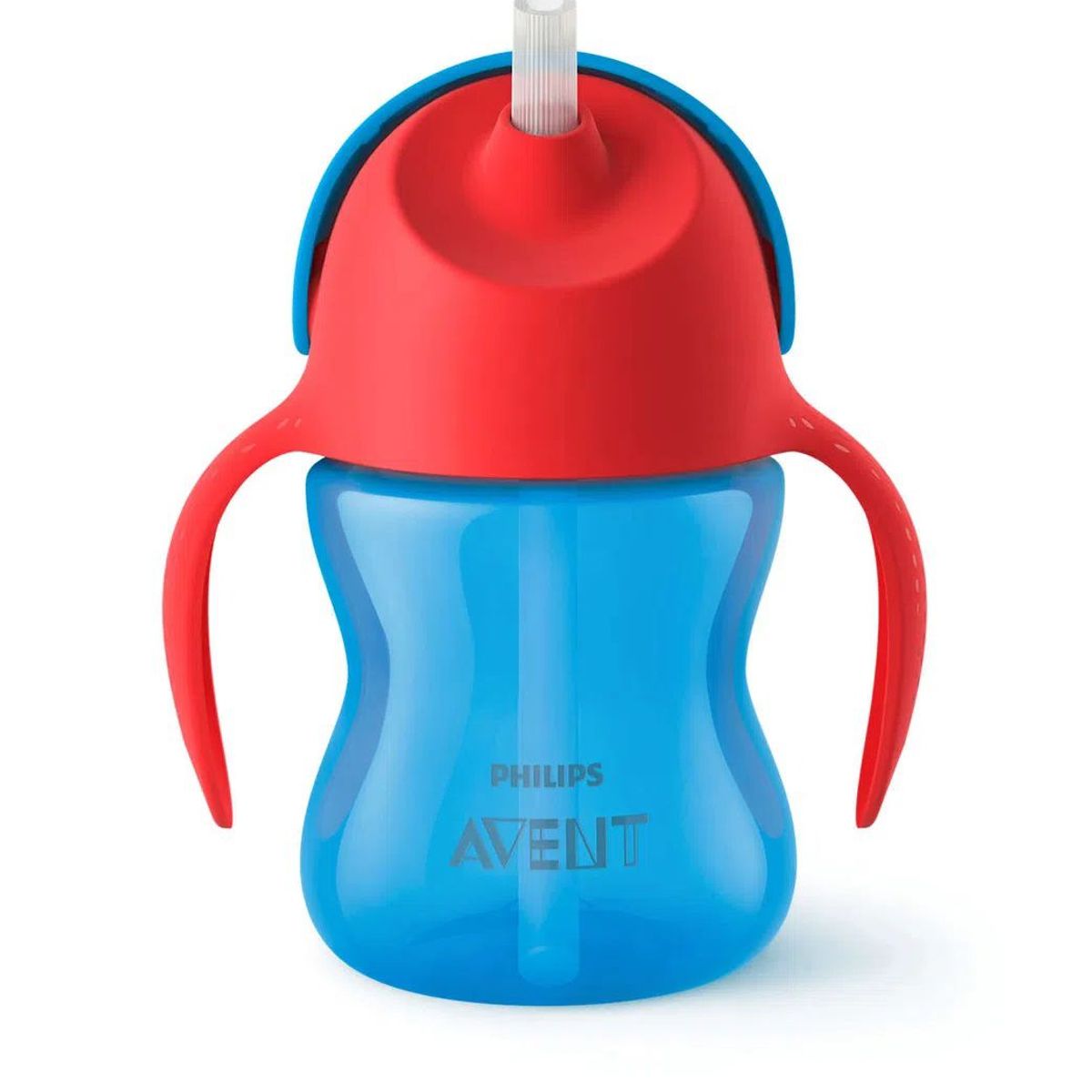 AVENT - Vaso bebe Anti Goteo Entrenador Niña pitillo Avent Rojo
