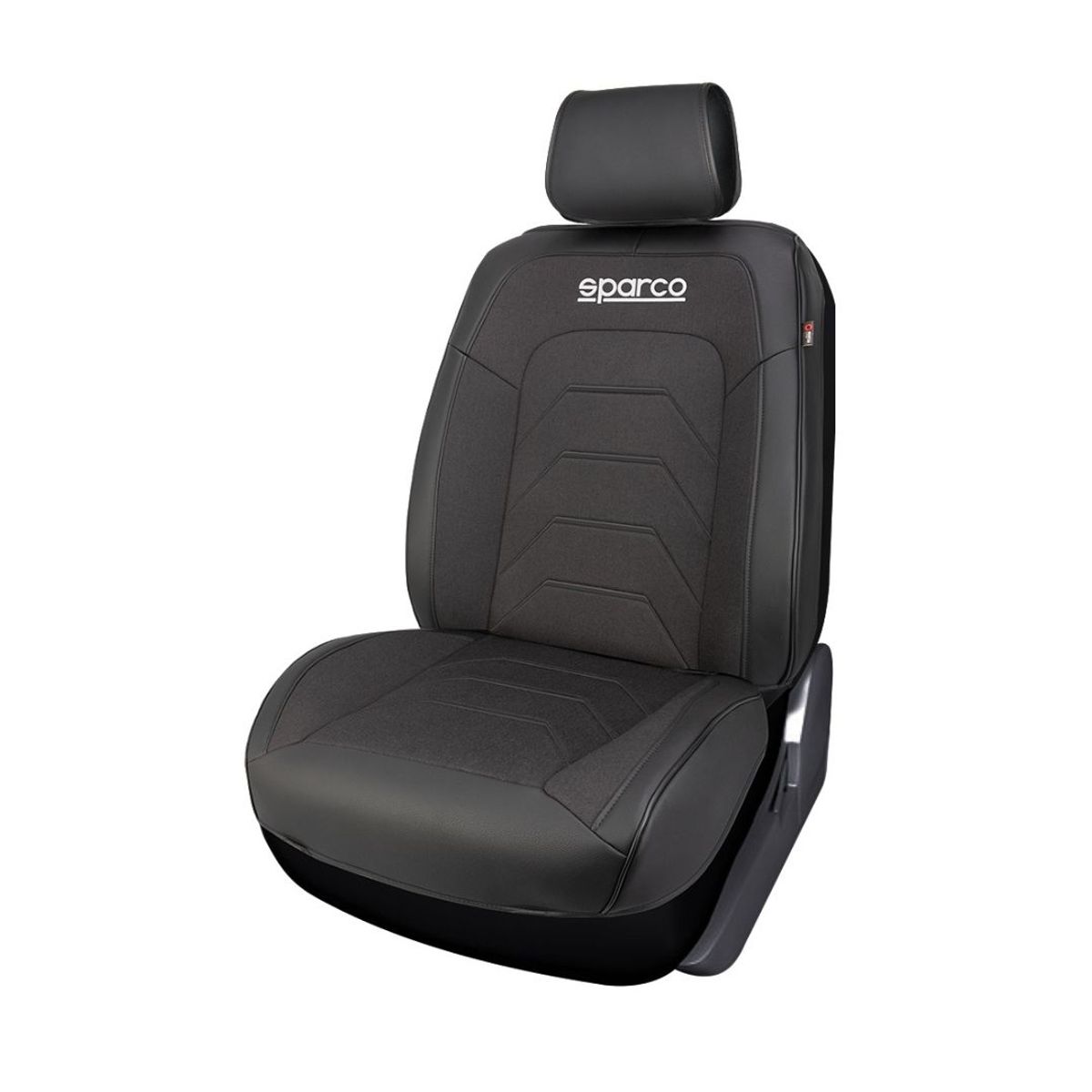 SPARCO - Funda Cubre Asiento Individual 3D PVC Sparco SPS434BKCL