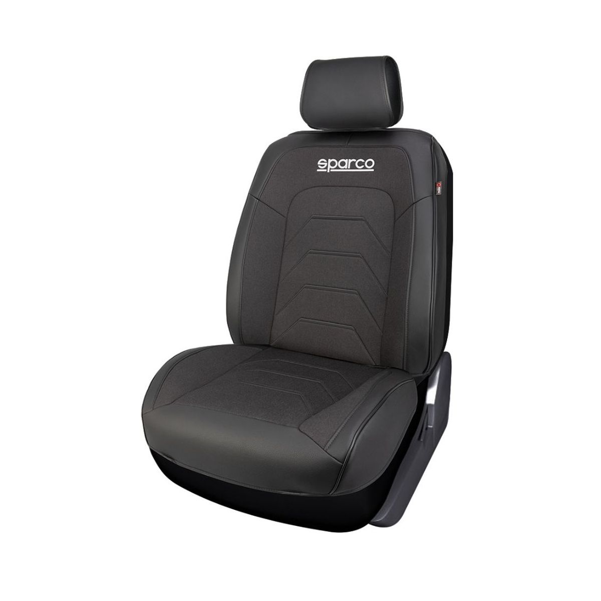 SPARCO - Funda Cubre Asiento Individual 3D PVC Sparco SPS434BKCL