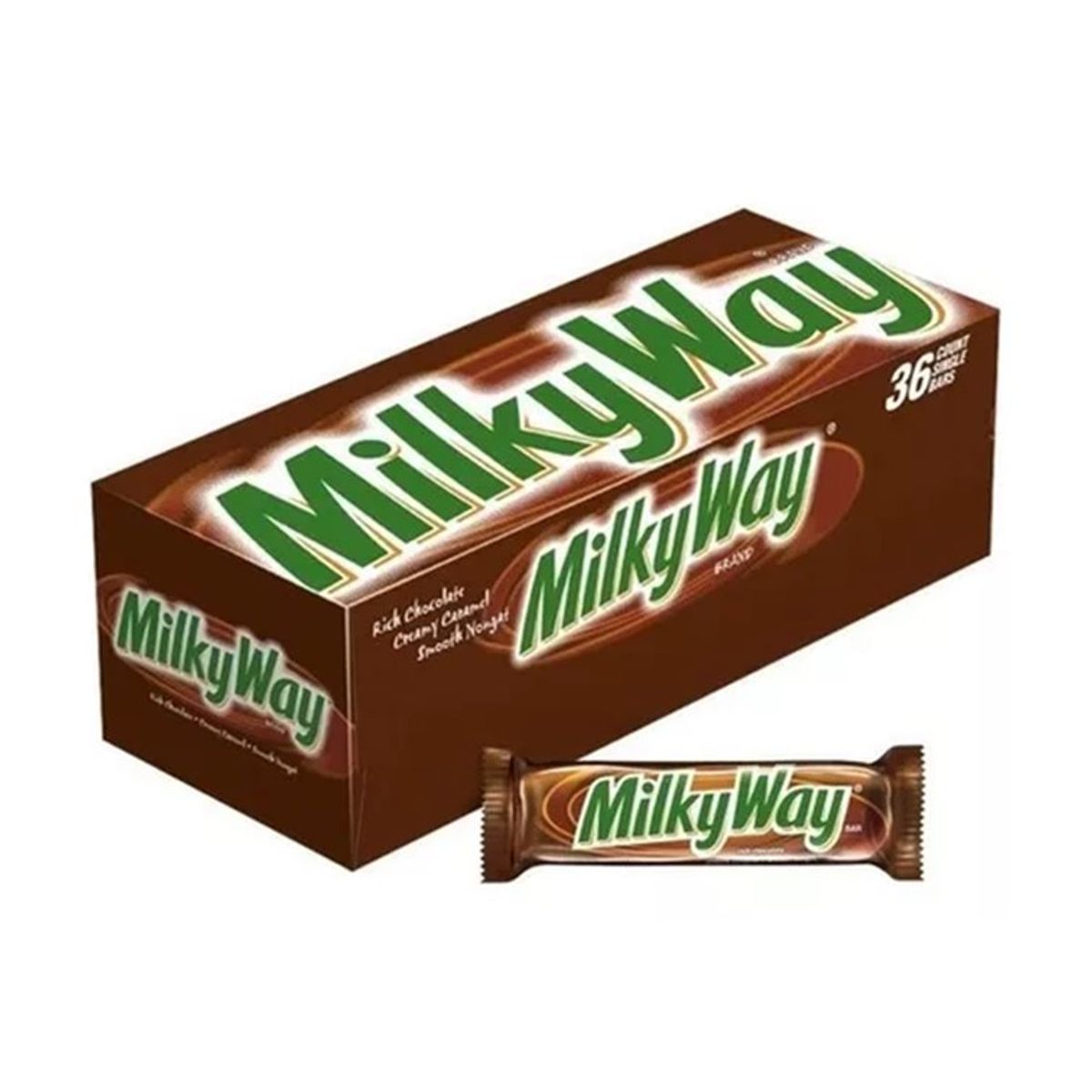 GENERICO - Milkiway Milkiway Barra Mediana 36 Unidades 52 GR Display